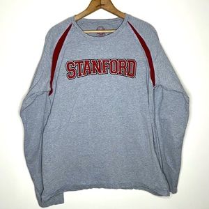 Vintage Stanford Heather Gray and Ted Felted Tee